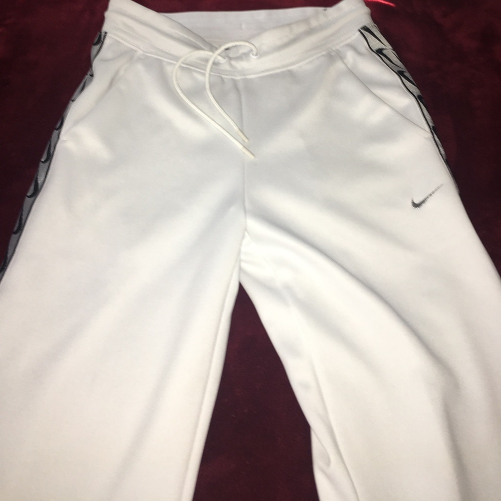 Extra small white softball Nike pants